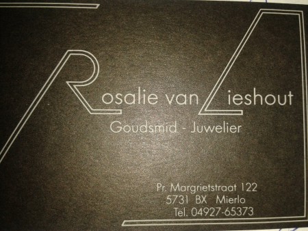 Rosalie Van Lieshout Goudsmid - Juwelier Mierlo